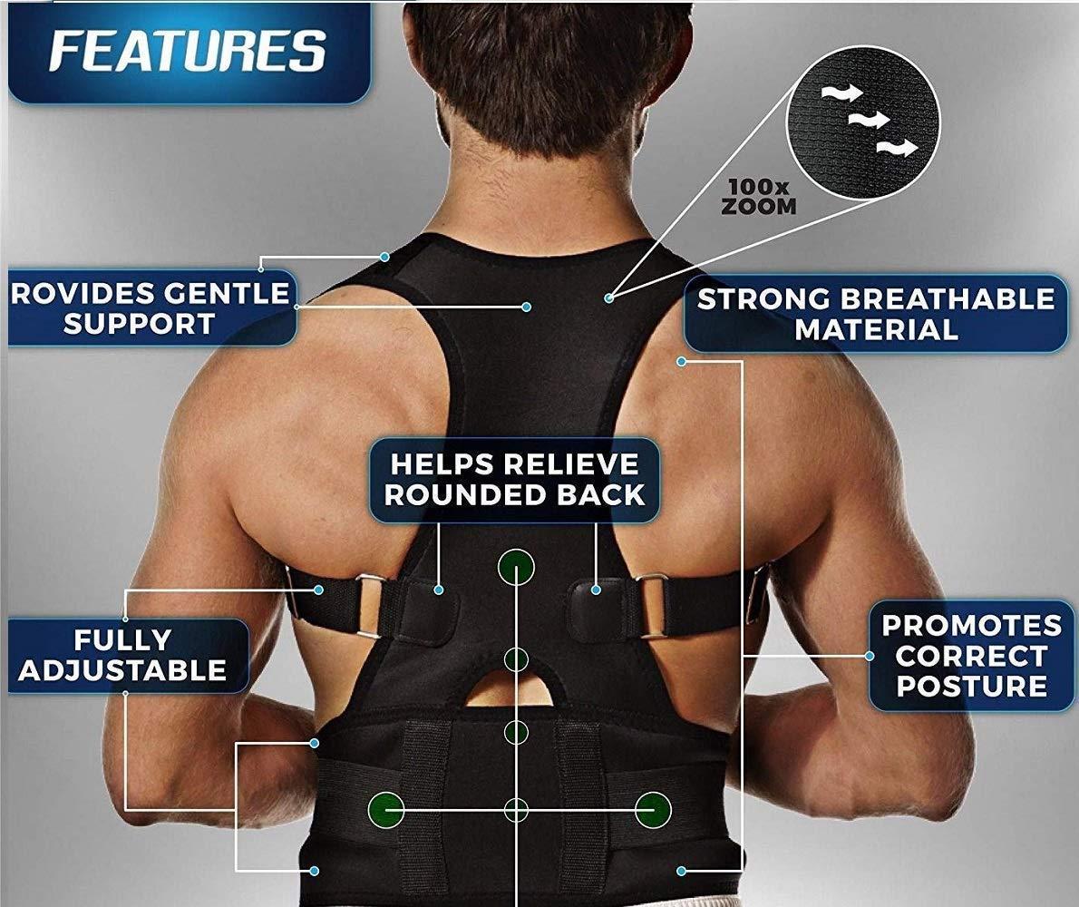 Posture Corrector Belt UnisexPosture Corrector Belt for Men & Women | Adjustable Back Support Brace – Zigoods