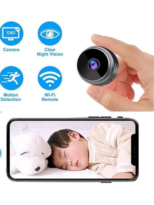 Zigoods Home Guard: Smart WiFi Security Camera with Motion Tracking & Night Vision – Protect Your Family 24/7