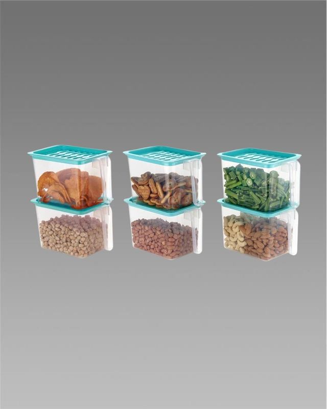 Zigoods Unbreakable Kitchen Storage Baskets – Heavy-Duty Organizer Bins (Pack of 6)